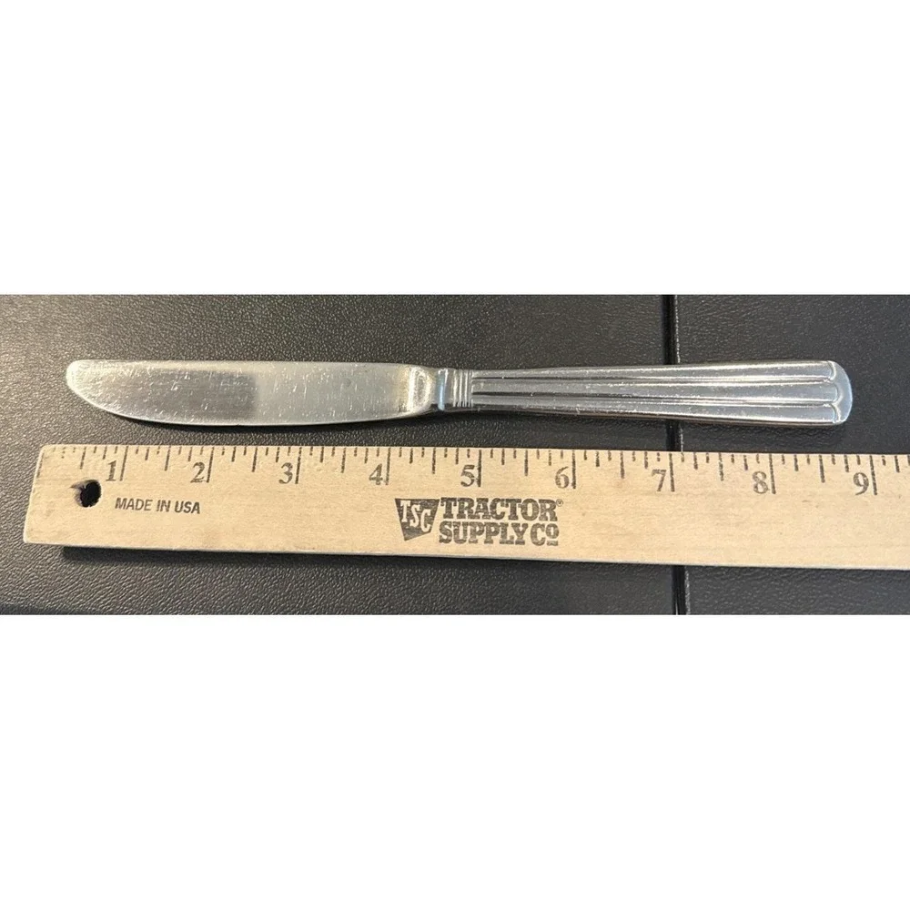 Wallace Centennial Dinner Knives Knife 18/10 Stainless Steel Flatware Set Of 6